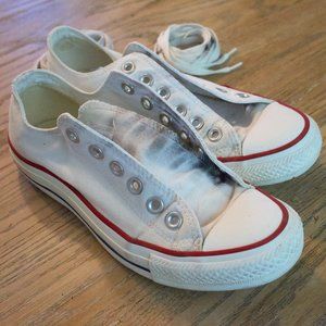 White Converse Sneakers